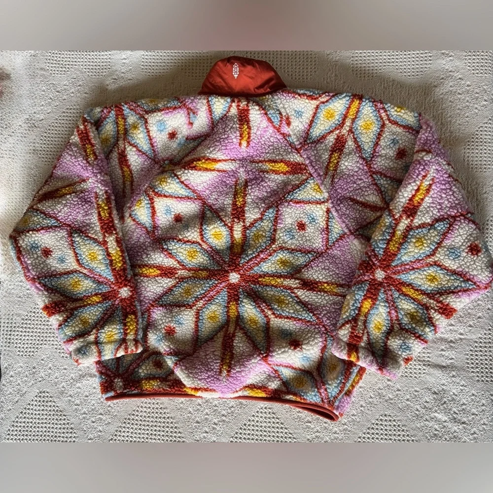 FP Movement by Free People Hit The Slopes Fleece Jacket Medium - Picture 2 of 7